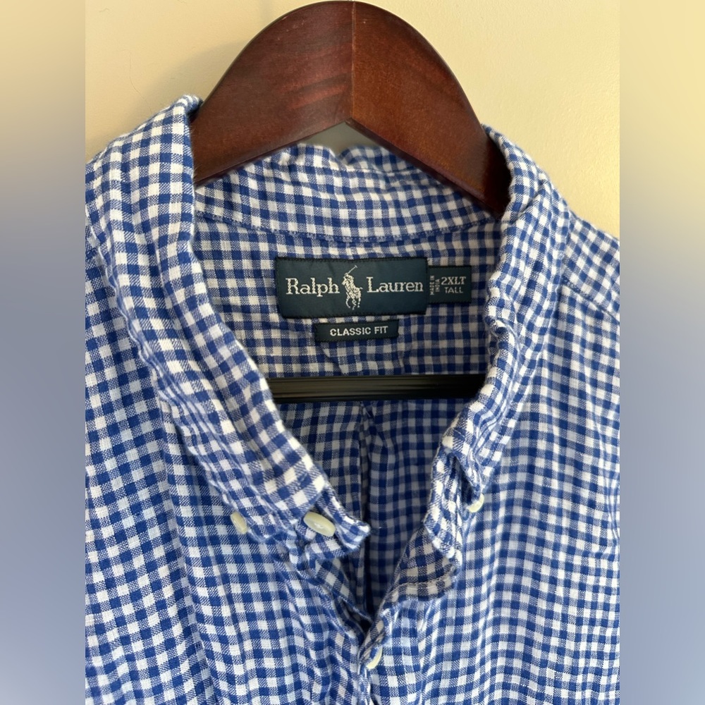 Polo Ralph Lauren 2XLT Searsucker Button Down
